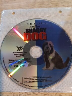 The Shaggy Dog DVD *NO CASE*